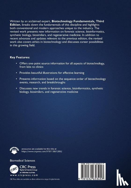 Khan, Firdos Alam - Biotechnology Fundamentals Third Edition