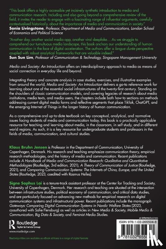 Jensen, Klaus Bruhn (University of Copenhagen, Lai, Signe Sophus - Media and Society