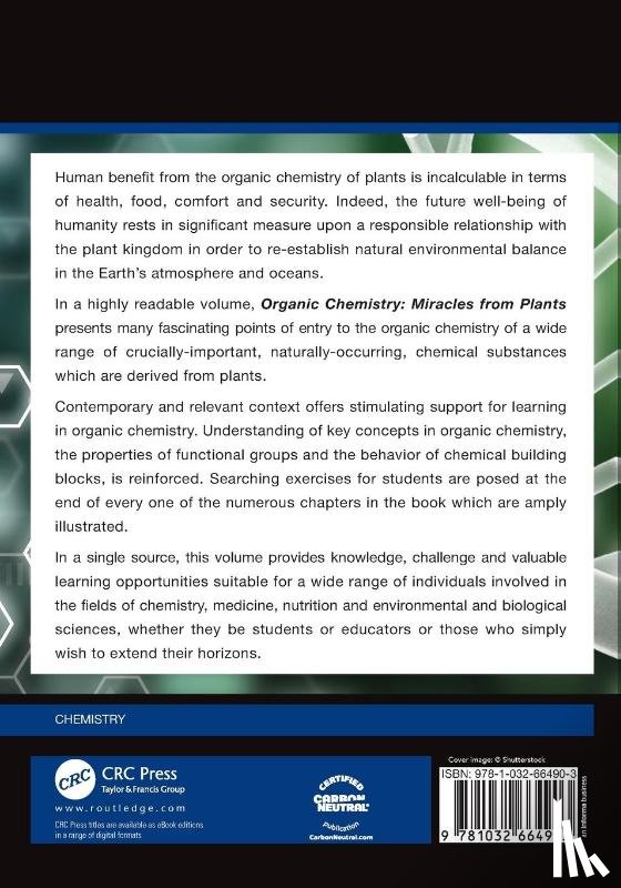 Deakin, Jeffrey John - Organic Chemistry