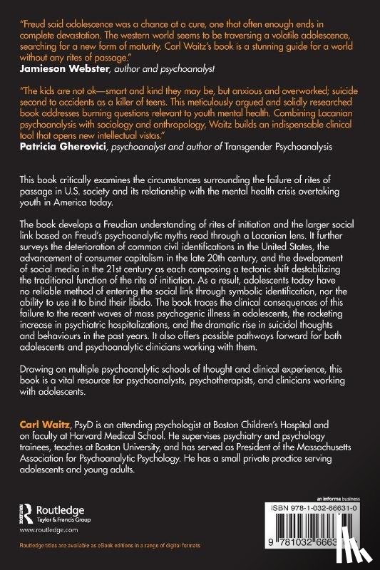 Waitz, Carl - Youth Mental Health Crises and the Broken Social Link