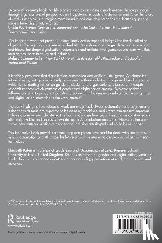 Kelan, Elisabeth (Cranfield School of Management - Patterns of Inclusion