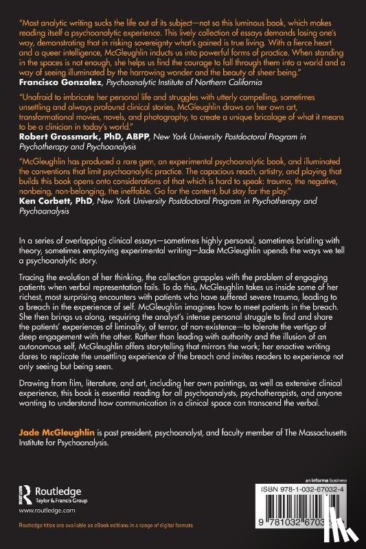 McGleughlin, Jade - Clinical Storytelling, Art and the Problems of Being