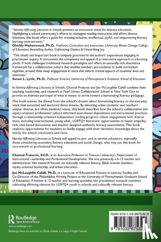 Francois, Chantal, McLaughlin Cahill, Jen - Identity-Affirming Literacies in Schools