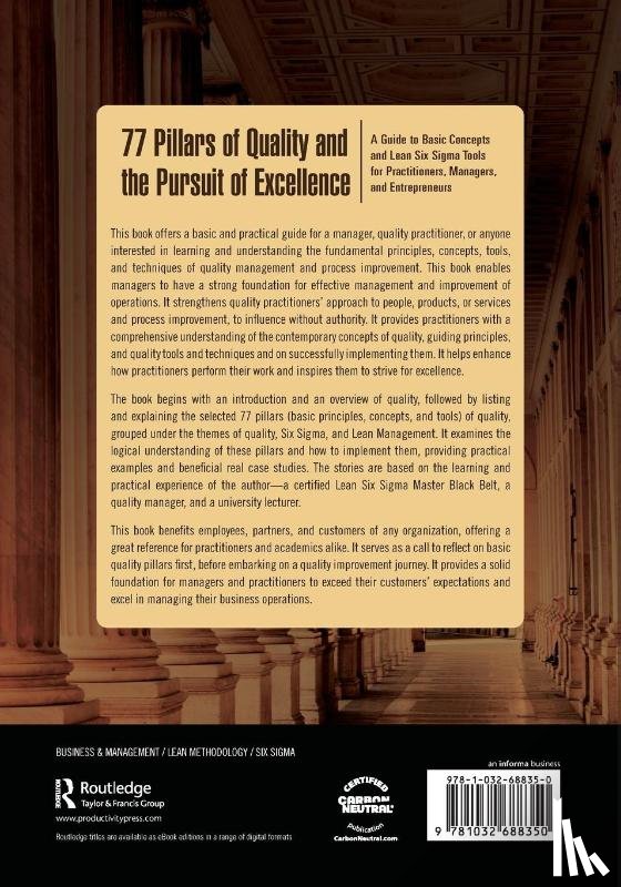 Salah, Souraj - 77 Pillars of Quality and the Pursuit of Excellence