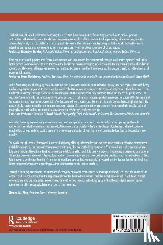 Blom, Simone M. - Returning Learning