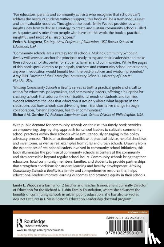 Woods, Emily L. - Making Community Schools a Reality