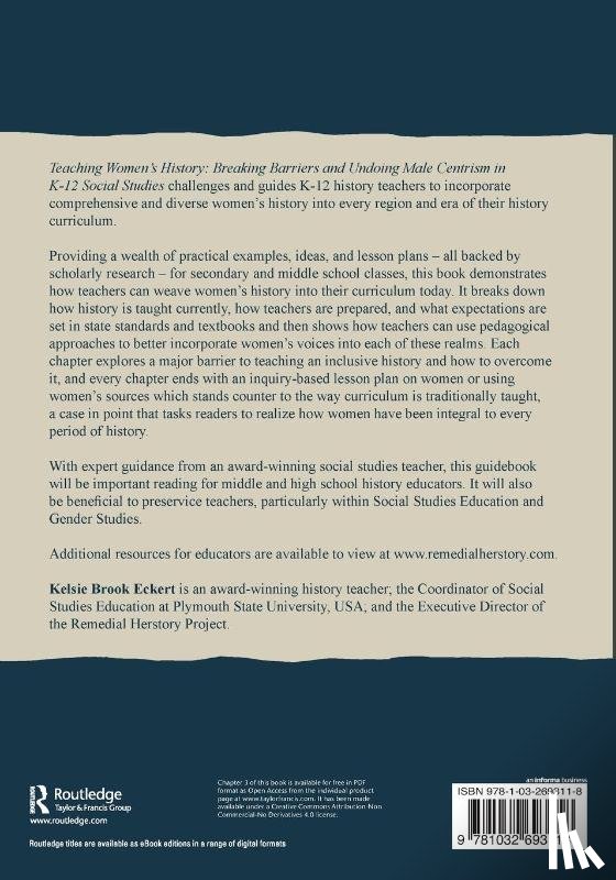 Eckert, Kelsie Brook - Teaching Women's History