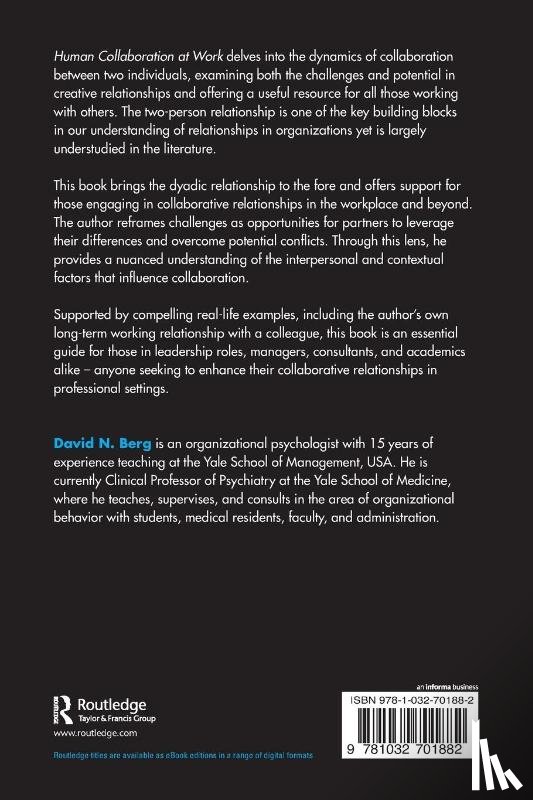 Berg, David N. (Yale University School of Medicine) - Human Collaboration at Work
