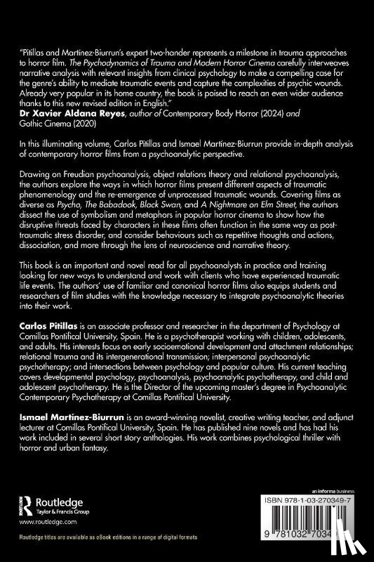 Pitillas, Carlos, Martinez-Biurrun, Ismael - The Psychodynamics of Trauma and Modern Horror Cinema