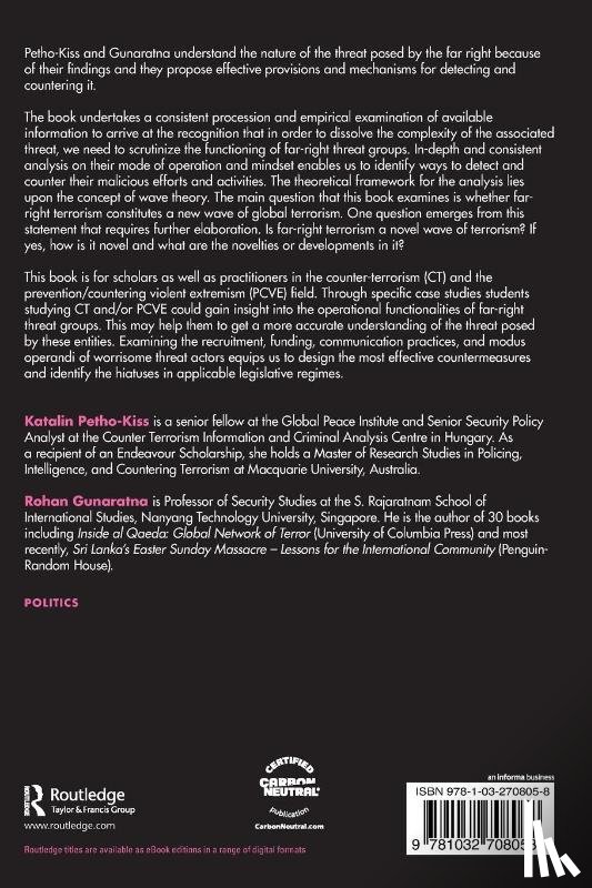 Petho-Kiss, Katalin, Gunaratna, Rohan (Nanyang Technological University - A Fortified Far Right?