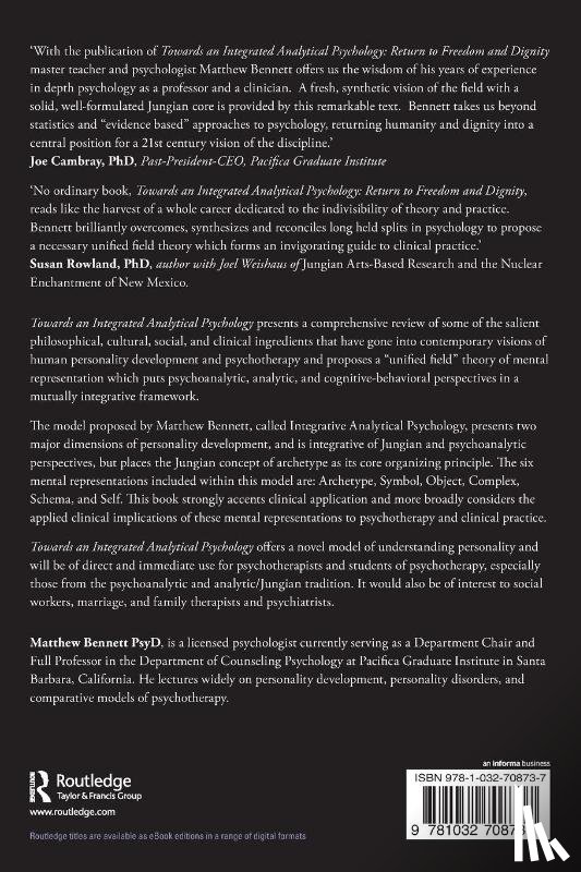 Bennett, Matthew - Towards an Integrated Analytical Psychology