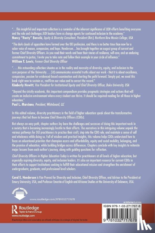  - Chief Diversity Officers in Higher Education Today