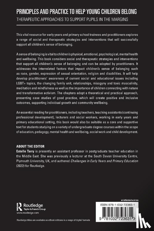  - Principles and Practice to Help Young Children Belong