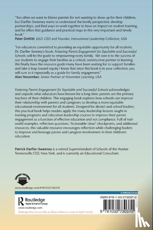 Darfler-Sweeney, Patrick (SUNY Oneonta - Fostering Parent Engagement for Equitable and Successful Schools