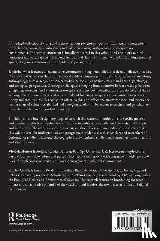  - Encountering Environments through the Arts