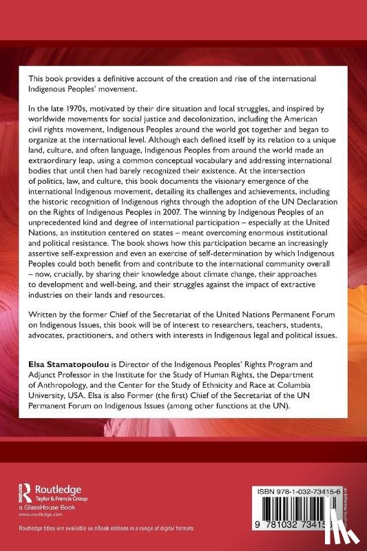 Stamatopoulou, Elsa - Indigenous Peoples in the International Arena