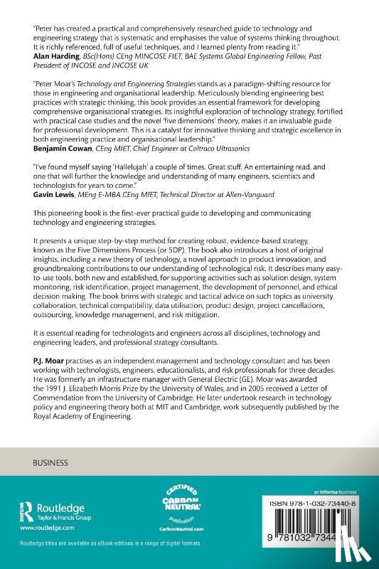 Moar, P.J. - Technology and Engineering Strategies