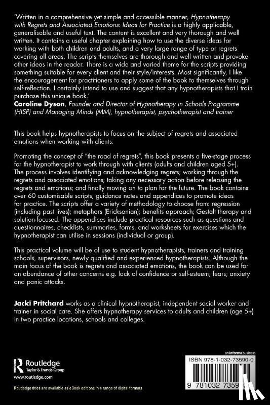 Pritchard, Jacki - Hypnotherapy with Regrets and Associated Emotions
