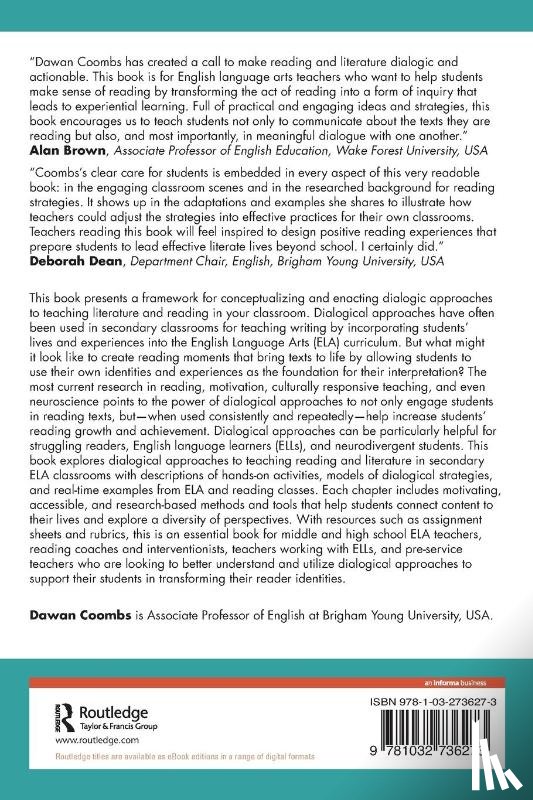 Coombs, Dawan - Teaching Reading and Literature with Classroom Talk