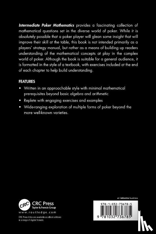 Bollman, Mark - Intermediate Poker Mathematics