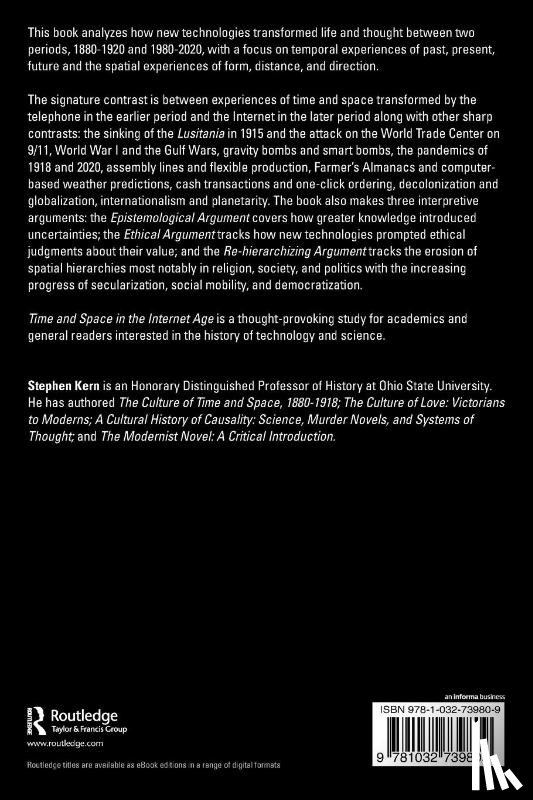 Kern, Stephen - Time and Space in the Internet Age