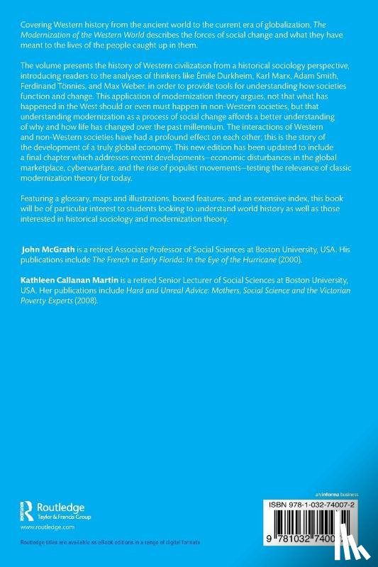 McGrath, John (Boston University, Martin, Kathleen Callanan (Boston University - The Modernization of the Western World
