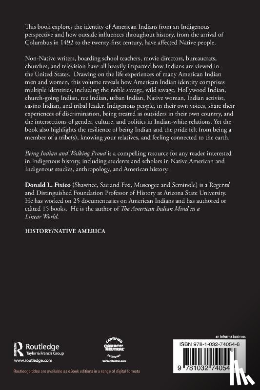 Fixico, Donald L. - Being Indian and Walking Proud