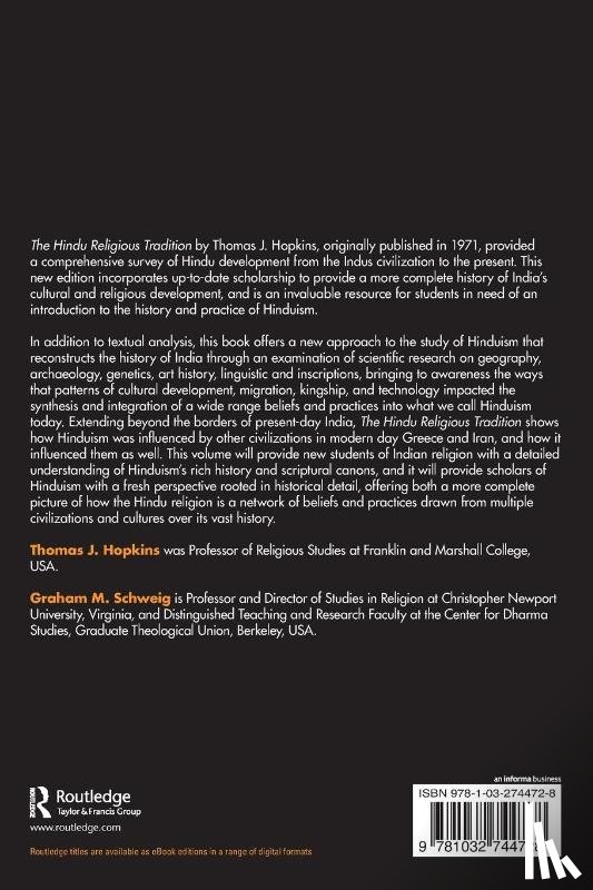 Hopkins, Thomas J., Schweig, Graham M. - The Hindu Religious Tradition