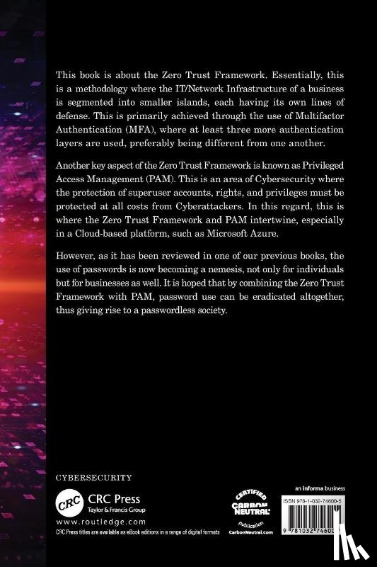 Das, Ravindra - The Zero Trust Framework and Privileged Access Management (PAM)