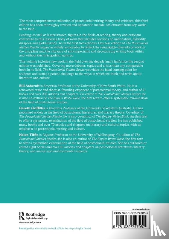  - The Postcolonial Studies Reader