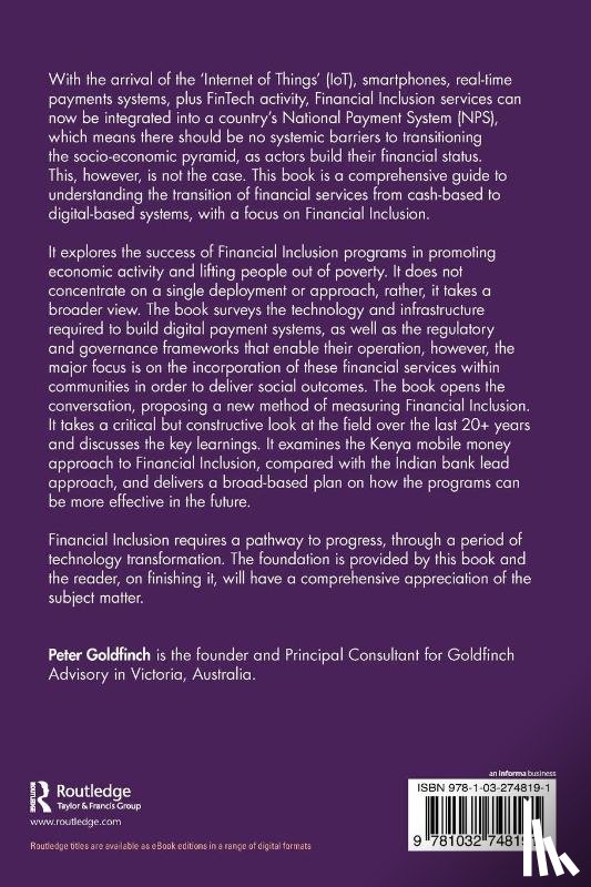 Goldfinch, Peter - Digital Financial Inclusion