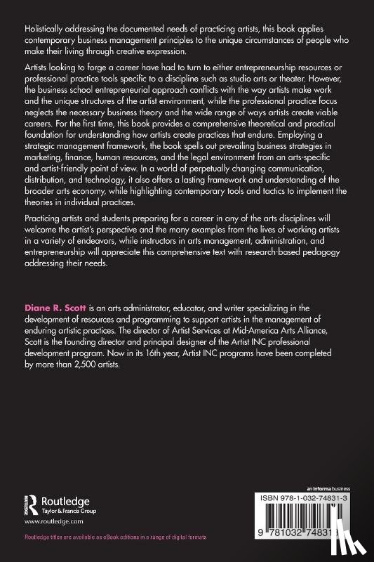 Scott, Diane R. - Artist Entrepreneurship for Life