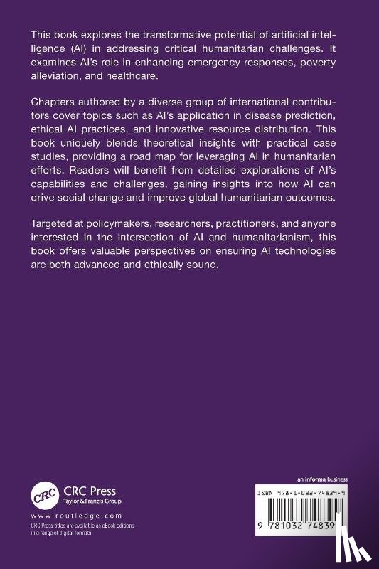  - AI for Humanitarianism