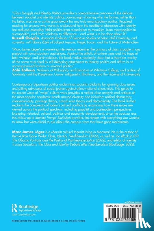 Leger, Marc James - Class Struggle and Identity Politics