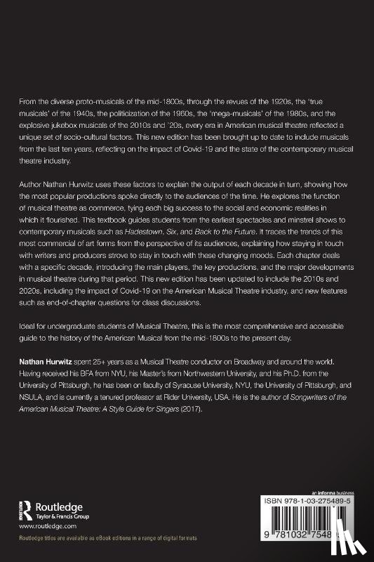 Hurwitz, Nathan (Rider University - A History of the American Musical Theatre