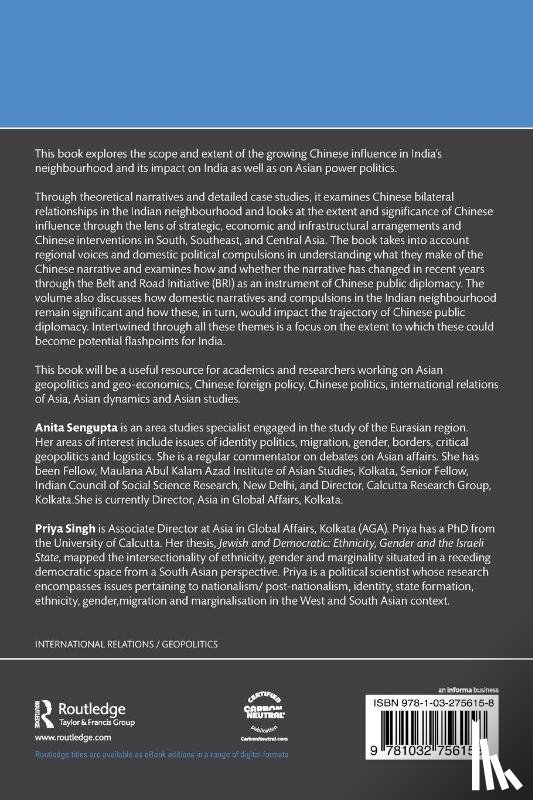  - China in India's Neighbourhood