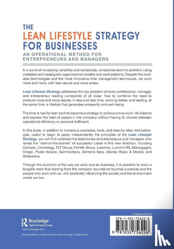 Attolico, Luciano - The Lean Lifestyle Strategy for Businesses