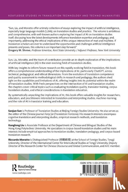  - Translation Studies in the Age of Artificial Intelligence