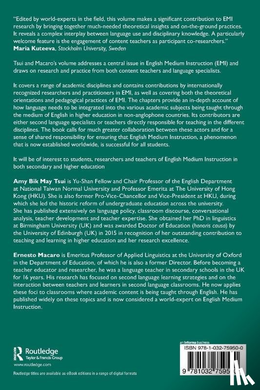  - Language Issues in English Medium Instruction