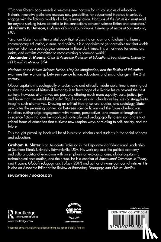Slater, Graham B. - Horizons of the Future