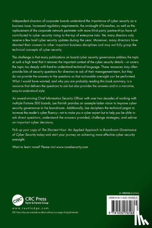 Parrish, Lee (Lee Parrish Ventures - The Shortest Hour