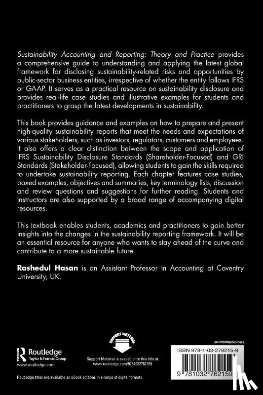 Hasan, Rashedul (Lecturer - Sustainability Accounting and Reporting