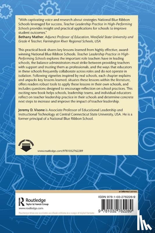 Visone, Jeremy D. (Central Connecticut State University - Teacher Leadership Practice in High-Performing Schools