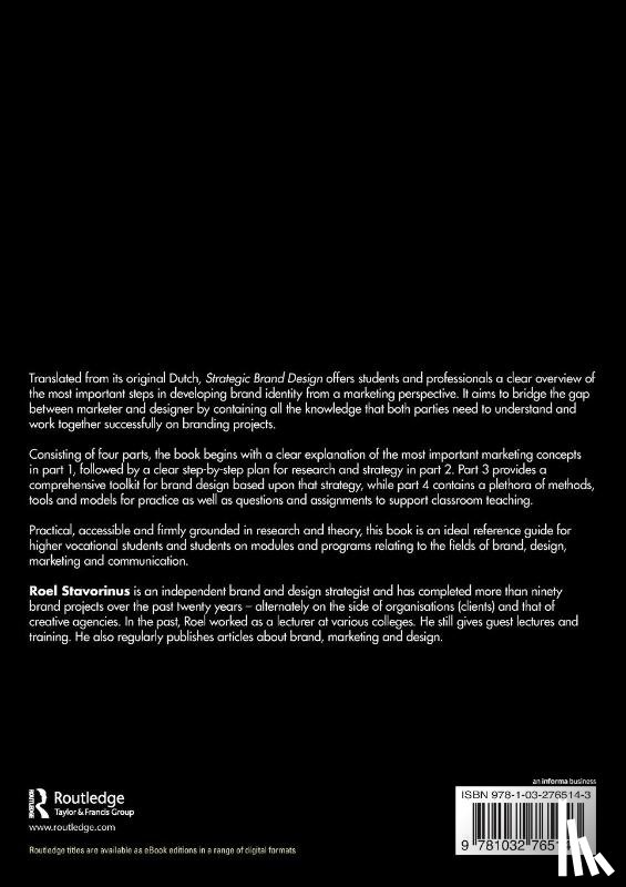 Stavorinus, Roel - Strategic Brand Design