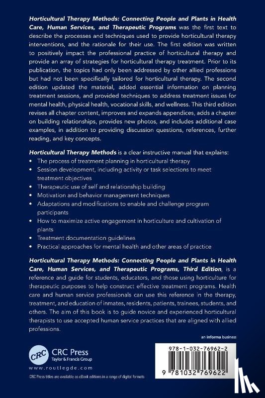  - Horticultural Therapy Methods