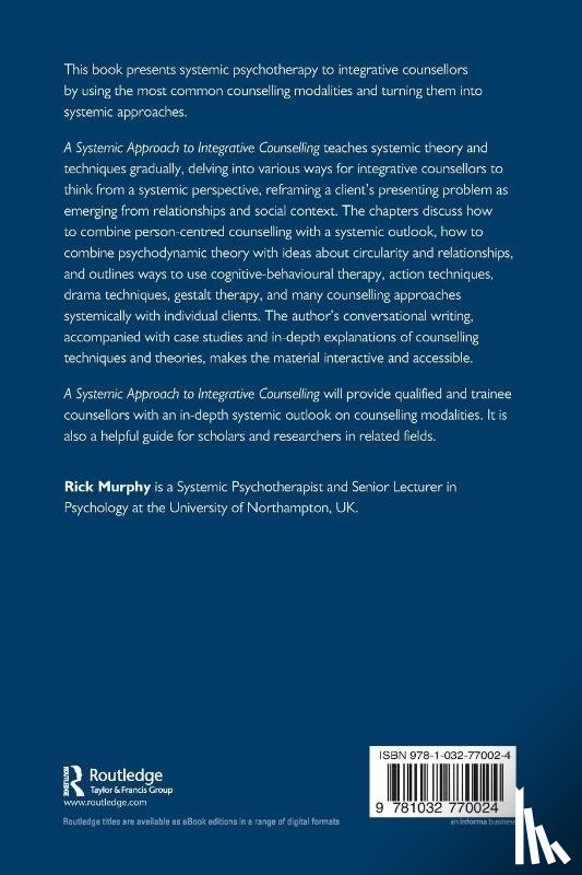 Murphy, Rick - A Systemic Approach to Integrative Counselling