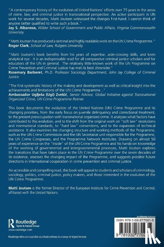 Joutsen, Matti - The United Nations Programme on Crime Prevention and Criminal Justice