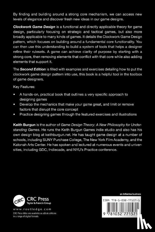 Burgun, Keith - Clockwork Game Design