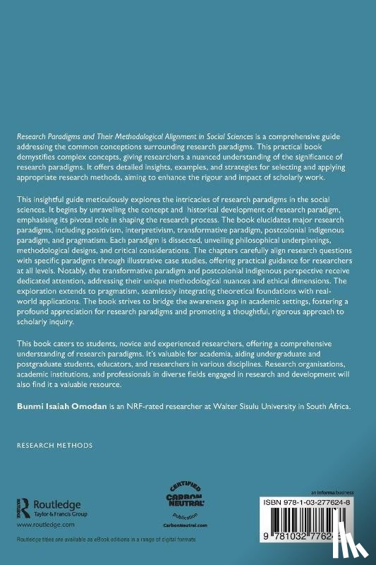 Omodan, Bunmi Isaiah - Research Paradigms and Their Methodological Alignment in Social Sciences