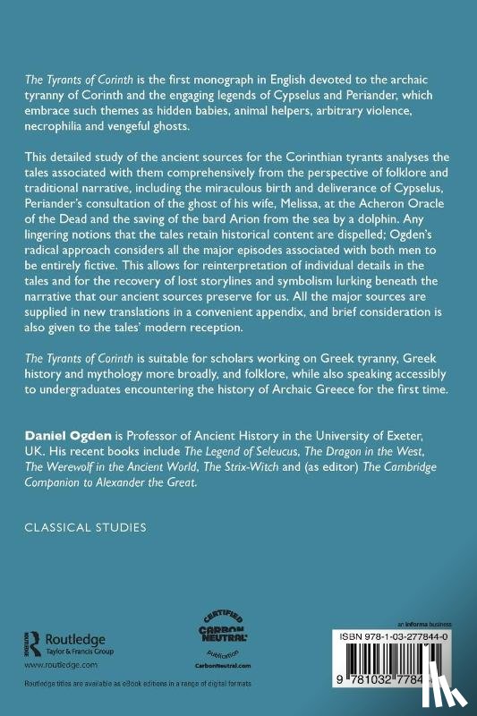 Ogden, Daniel - The Tyrants of Corinth